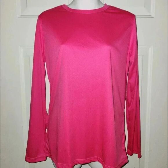 Mizuno long sleeve active pink top size small nwt - Picture 1 of 4
